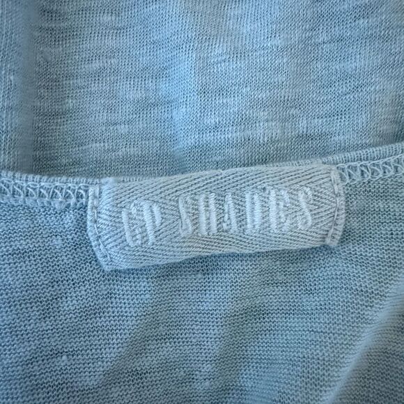 CP Shades Light Blue Sleeveless Linen Top - Picture 4 of 5
